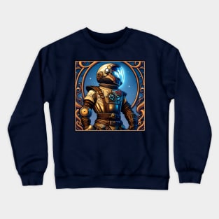 Retro Spaceman Crewneck Sweatshirt